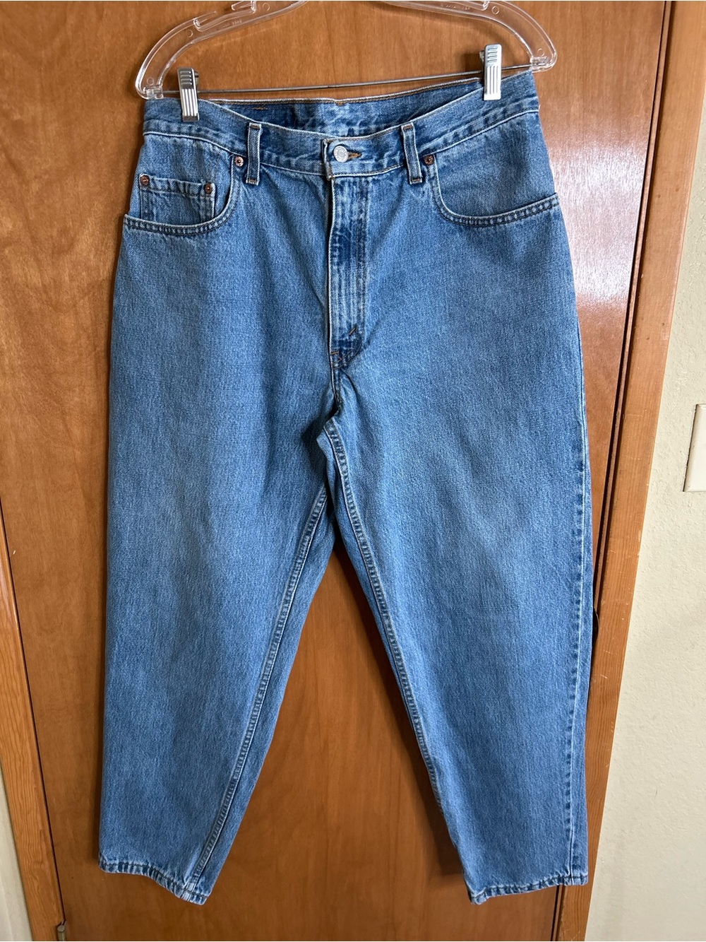 Levis 560 Jeans Mens 32x30 (34x30) Blue Denim Relaxed Tapered Comfort Fit